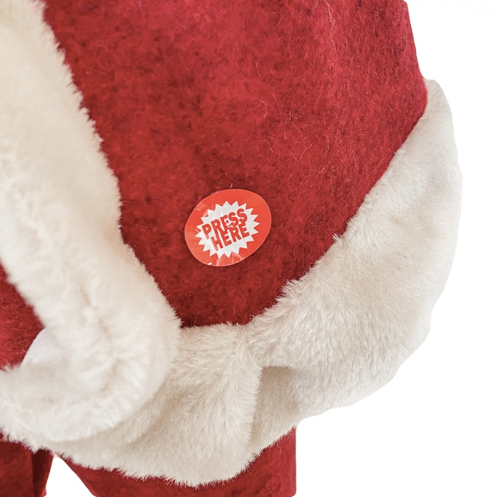 Babbo Natale Rosso e Crema 144202 Addobbo...