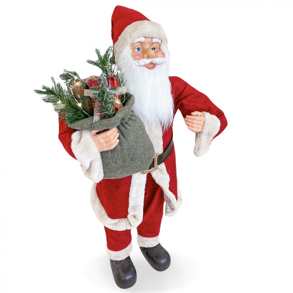 Babbo Natale Rosso e Crema 144202 Addobbo...