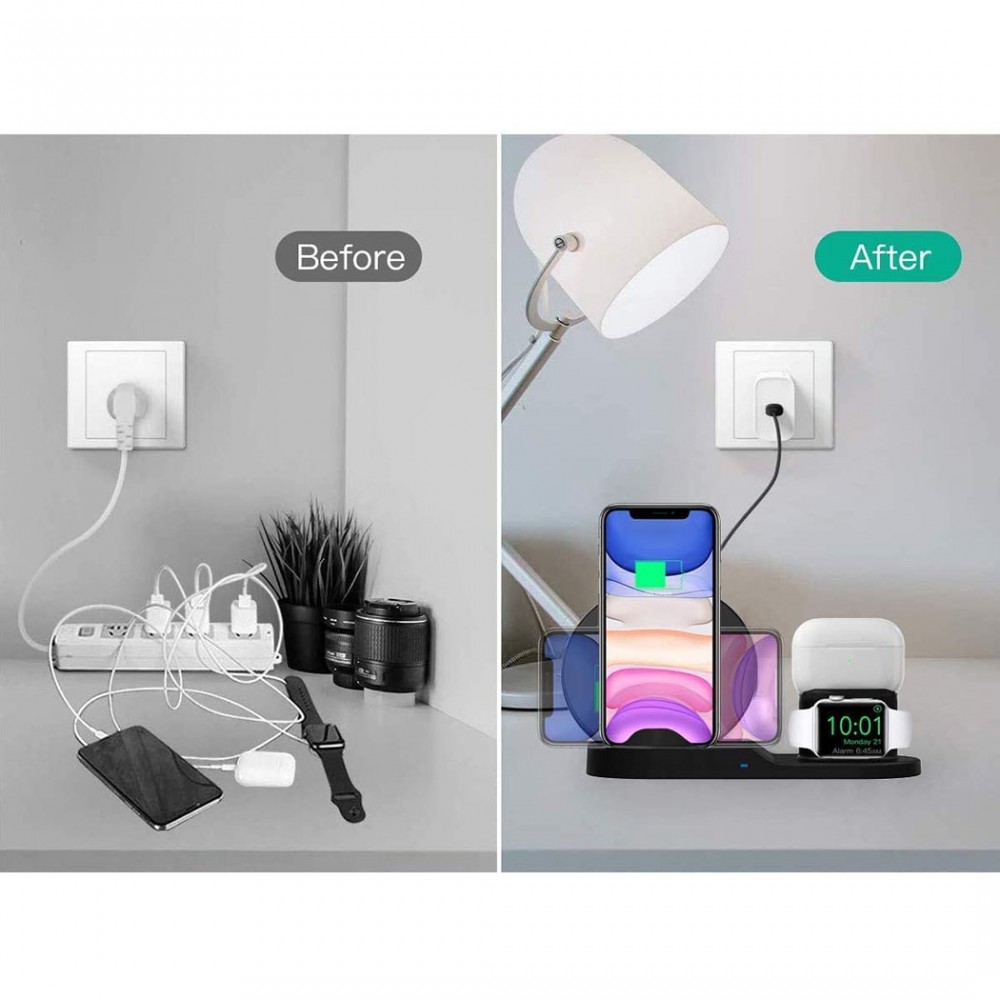 Stazione di ricarica 3 in 1 art. 000305...