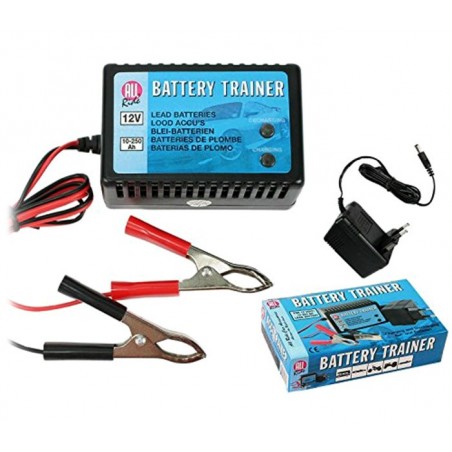 Battery trainer mantenitore carica e scarica batteria per tenere sempre le batterie in ottime condizioni 