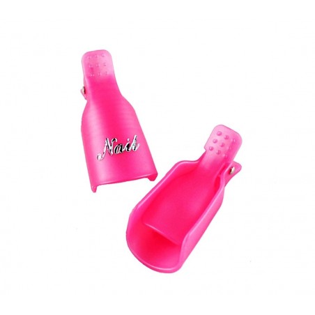 Kit 20 pz Clip Rimuovi Gel e Semipermanente 3422 per Unghie Nail Art