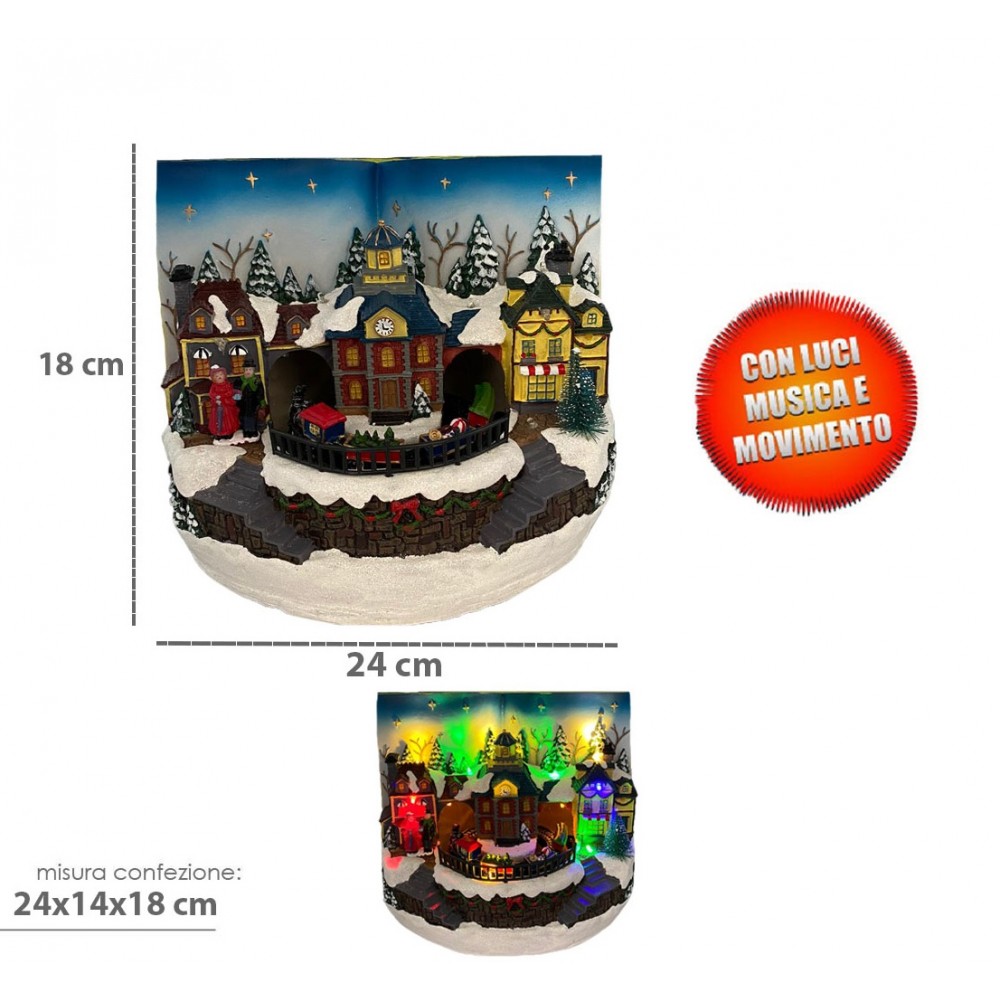 Villaggio Natalizio Libro 361017 Decorazione...