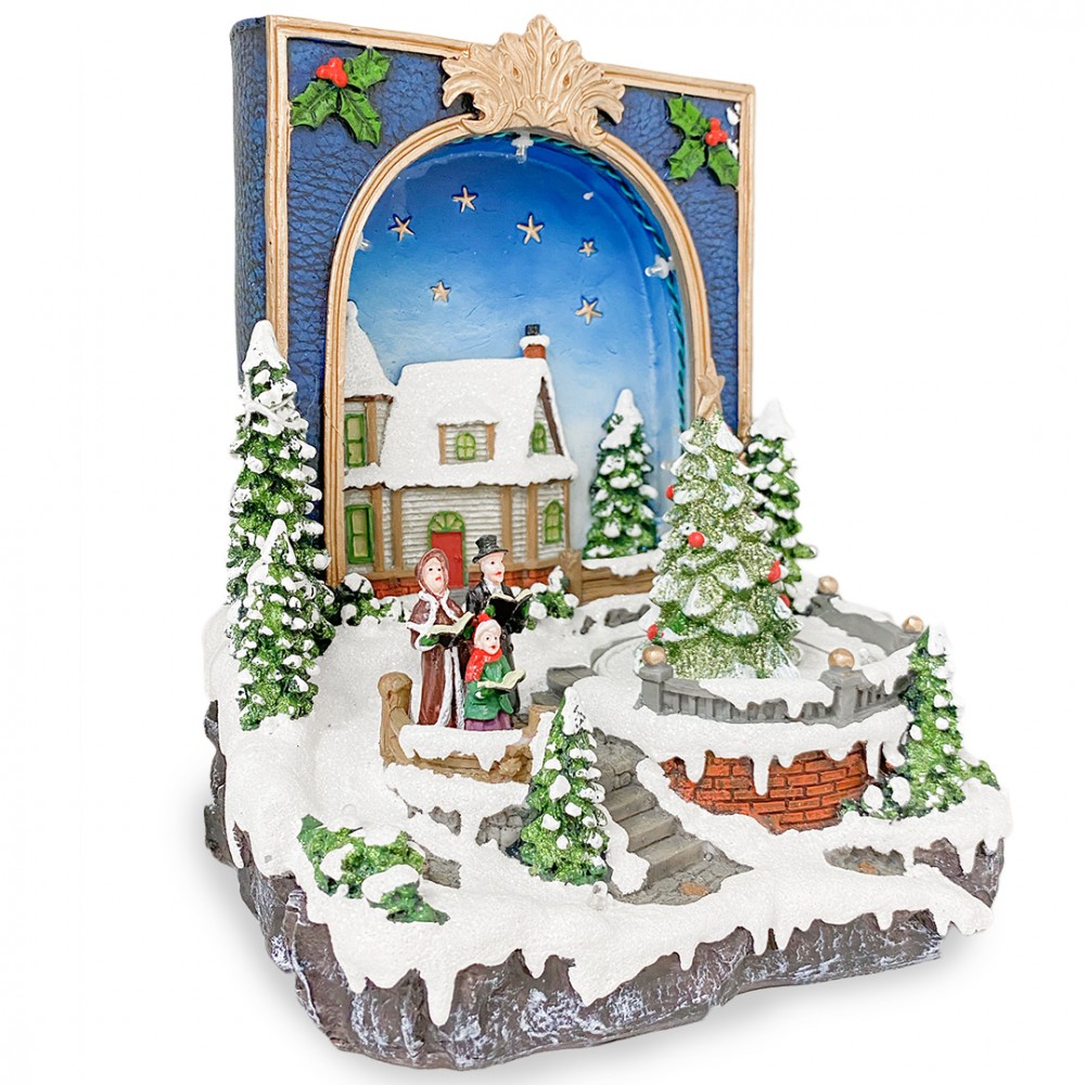 Villaggio Natalizio 361021 Libro albero Natale...