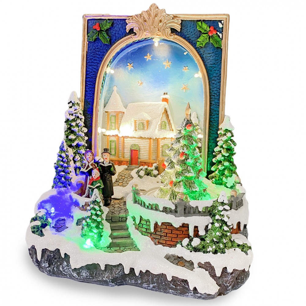 Villaggio Natalizio 361021 Libro albero Natale...