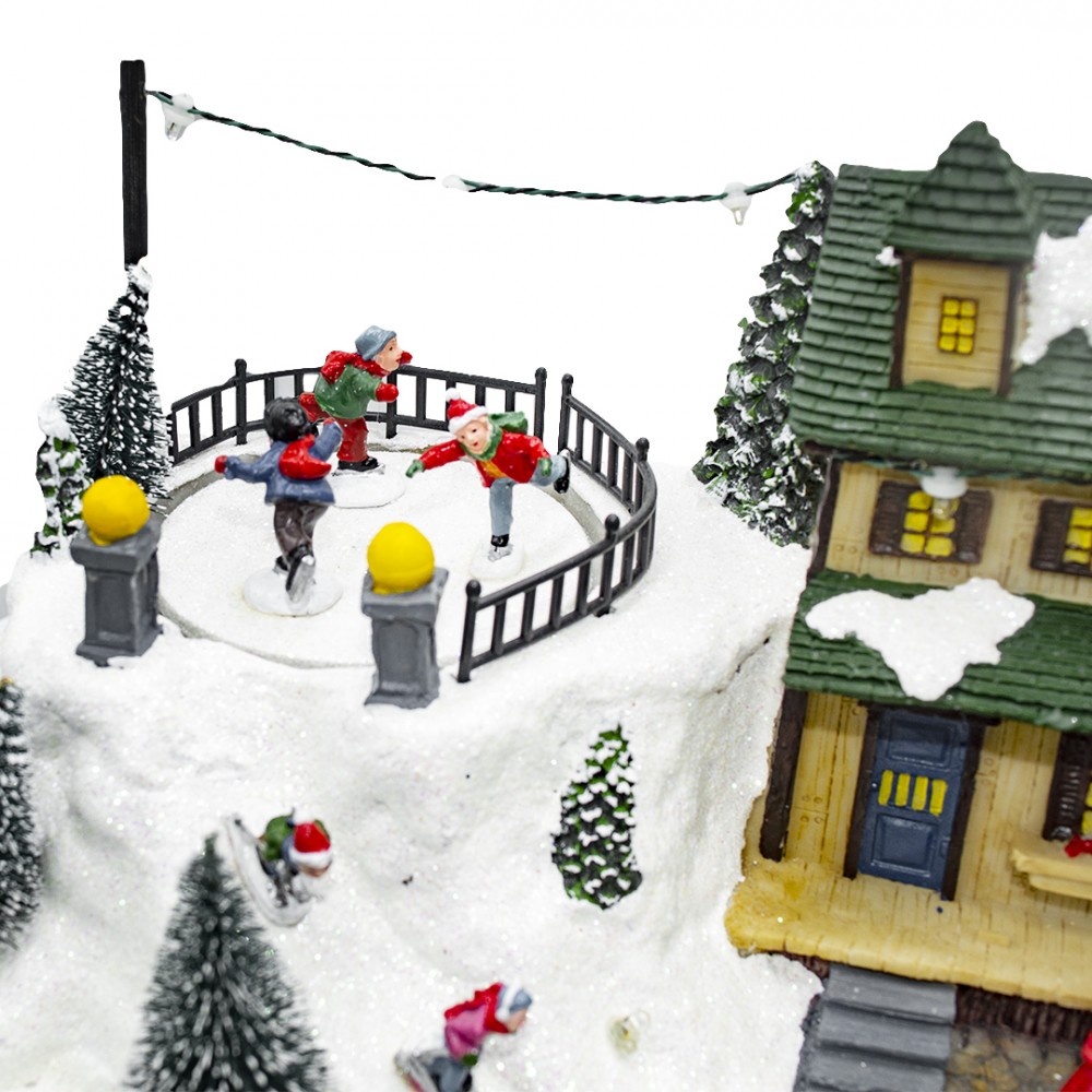 Villaggio Natalizio Innevato 361015 Giostra...