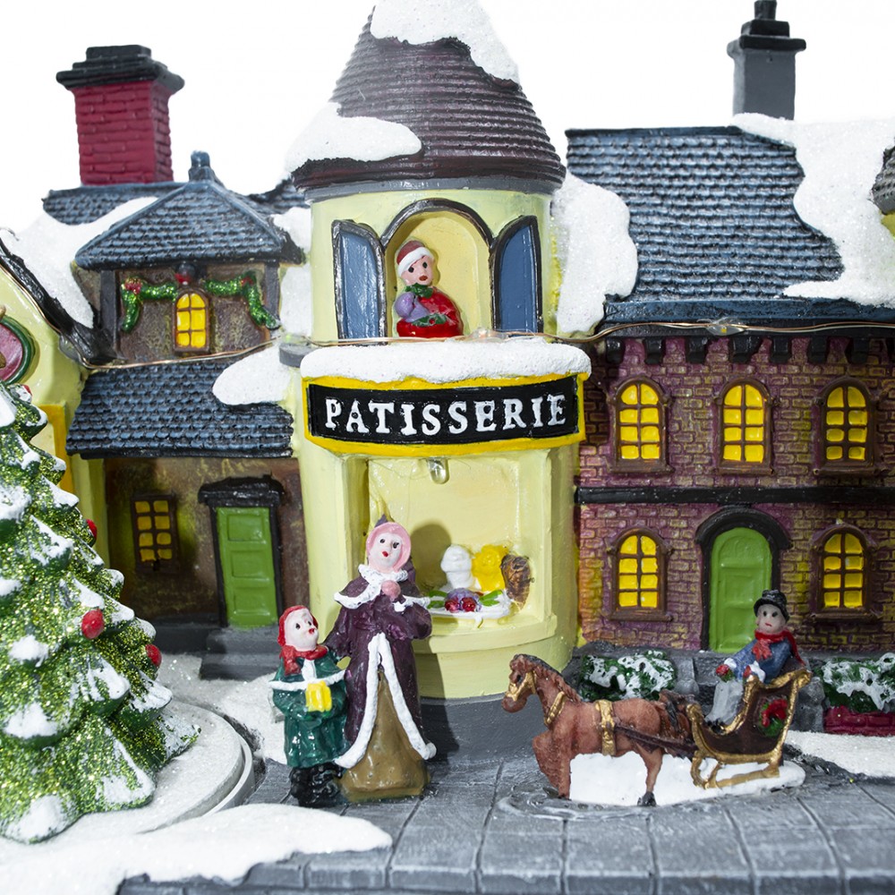 Villaggio Città di Natale 361016 Giostra con...