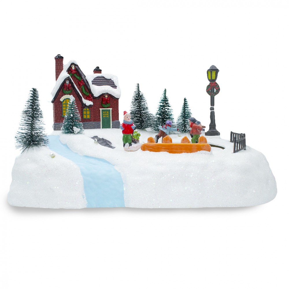 Villaggio Natalizio 361040 Pista Pattinaggio...