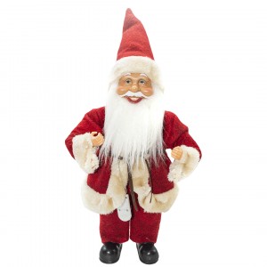 Babbo Natale Vestito Rosso e Crema 144190 Addobbo...