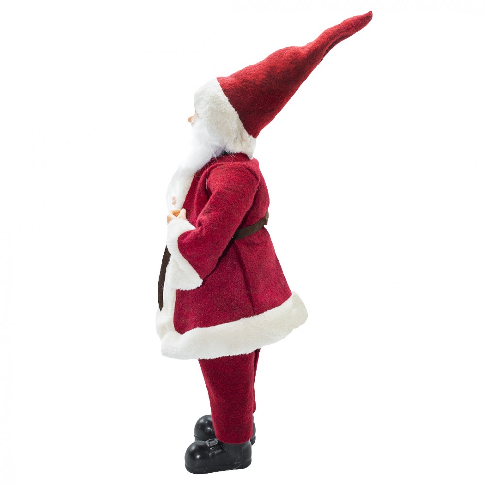 Babbo Natale Abito Rosso e Crema 144198 Addobbo...