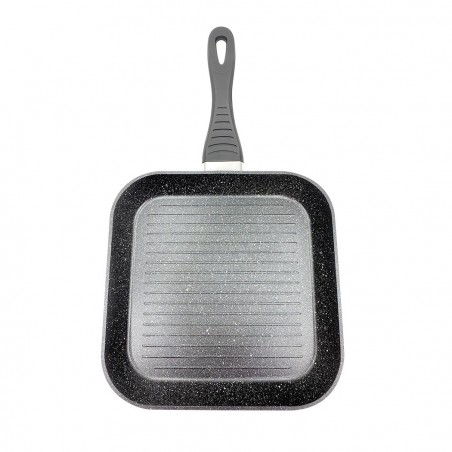 Batteria 14 pz DGBAVARIA 255019 pentole e padelle in Pietra con Mestoli NERO