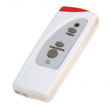 Termoventilatore a parete DCG TCM55T 2000 Watt termobagno con doppia potenza + telecomando 