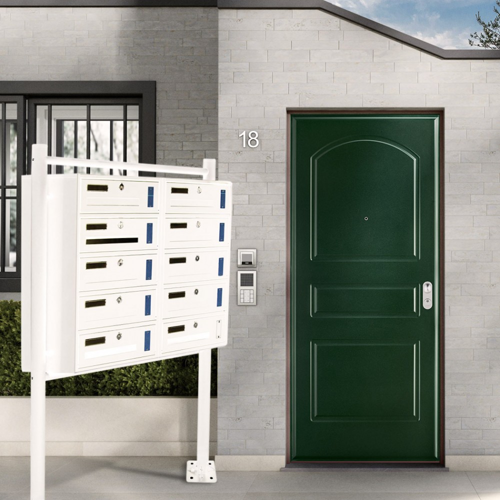 Cassetta postale condominiale 10 posti con...