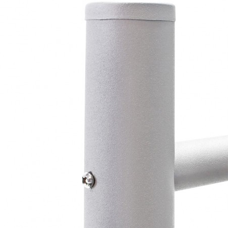 Cassetta postale condominiale 10 posti con supporto 160x60x17 cm BIANCO