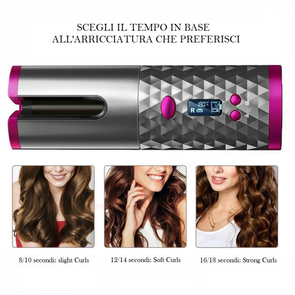 Arricciacapelli automatica Wireless 945126...