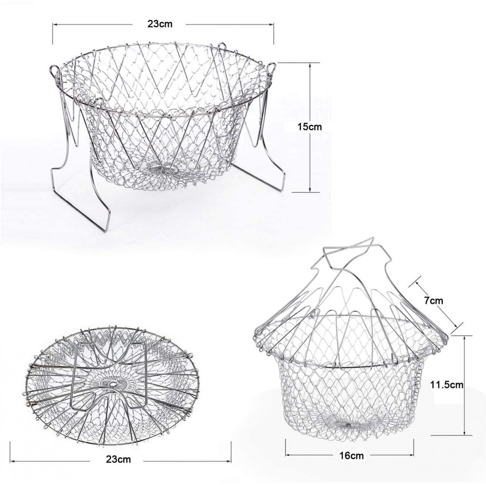 Cestello Profondo per Friggere Colino...