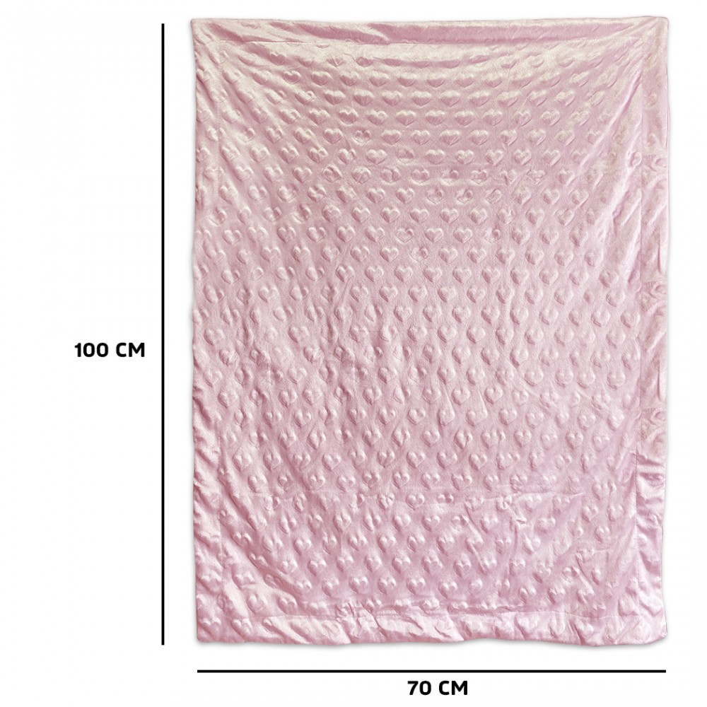 Nottediluna baby plaid extra caldo 832189 in fibra vellutata 100 x 70 cm