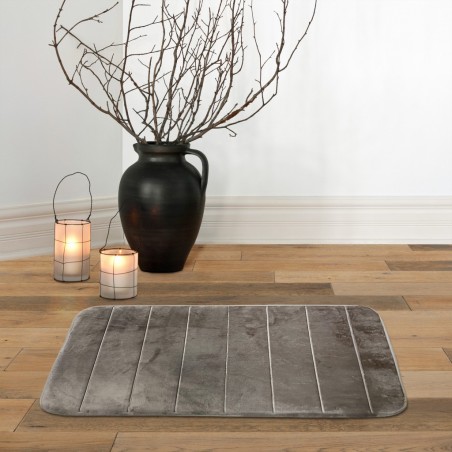 Tappeto multiuso effetto camoscio art. 408261 fondo antiscivolo dim.50x80 cm