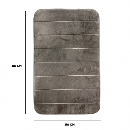 Tappeto multiuso effetto camoscio art. 408261 fondo antiscivolo dim.50x80 cm