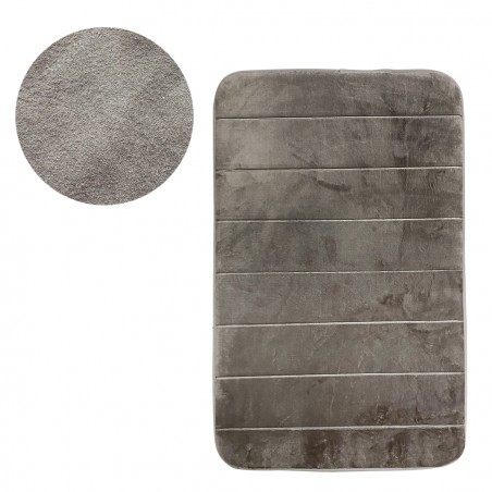 Tappeto multiuso effetto camoscio art. 408261 fondo antiscivolo dim.50x80 cm