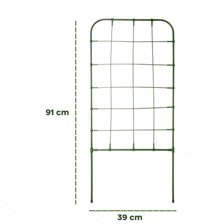 Supporto a Forma di Traliccio 395165 Telaio Piante Rampicanti Fai da Te 91x39