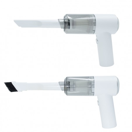 Aspirapolvere portatile ciclonico 111723 con luce led a batterie per auto casa
