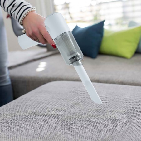 Aspirapolvere portatile ciclonico 111723 con luce led a batterie per auto casa
