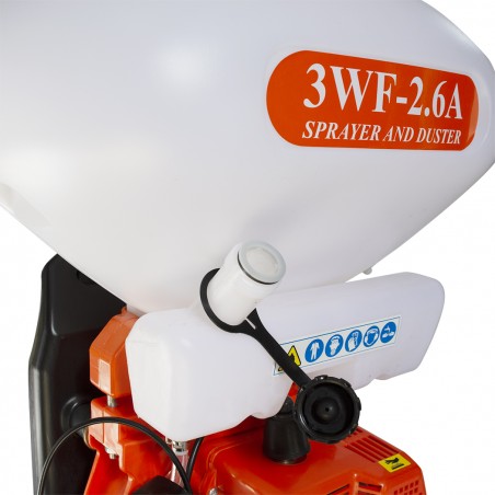 Atomizzatore ROYALWAVE irroratore a spalla zaino soffiatore a scoppio 26LT 45cc