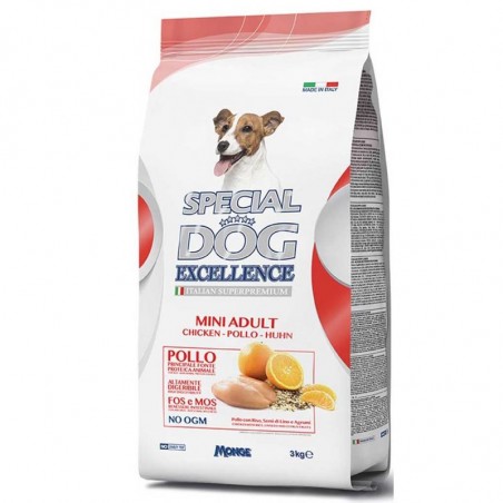 Monge Special Dog 060059 Excellence Italian Superpremium Mini Adult a Pollo 3 kg