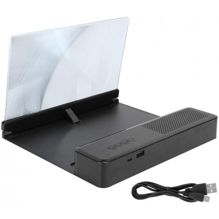 Lente Ingrandimento 945126 Cornice Zoom 26x per Schermo Smartphone con Bluetooth