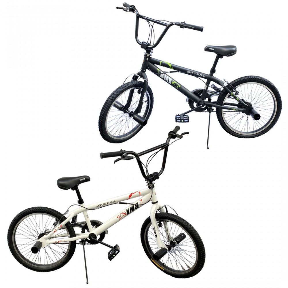 Bicicletta BMX SPOKES WHEEL FreeStyle taglia 20 Bici Telaio in Acciaio  Jumper | eBay