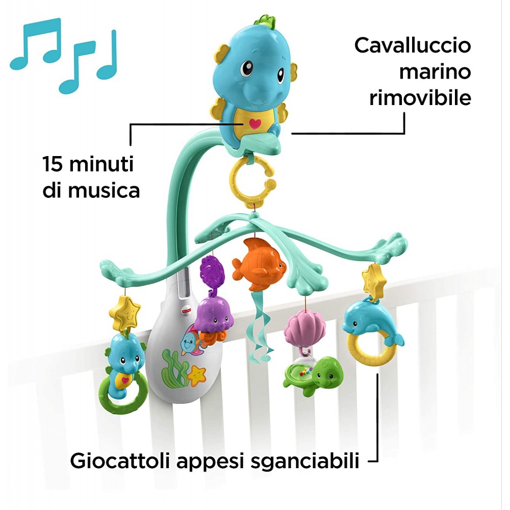 Giostrina Fisher Price Pesciolini 3 in 1...