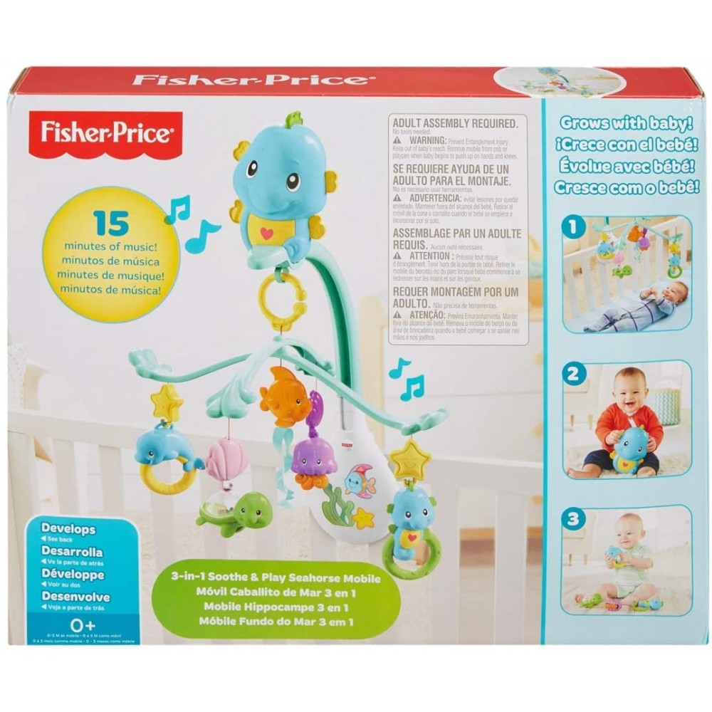 Giostrina Fisher Price Pesciolini 3 in 1...