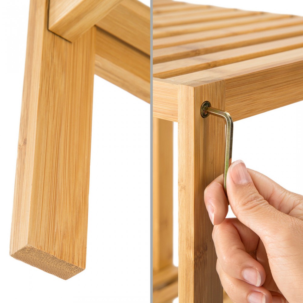 Scaffale 5 Ripiani in Legno di Abete 636406 per...