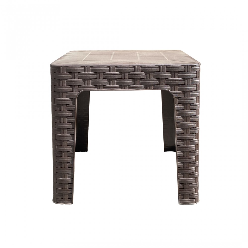 Tavolo Basso MONACO da Giardino MARRONE Effetto...