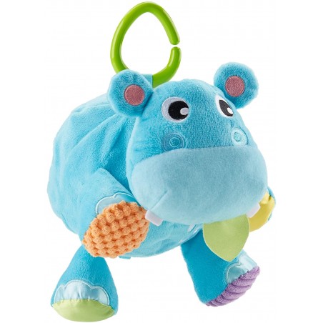 Fisher Price Ippo Palla Soffice Peluche con Tessuti Morbidi e Suoni Divertenti