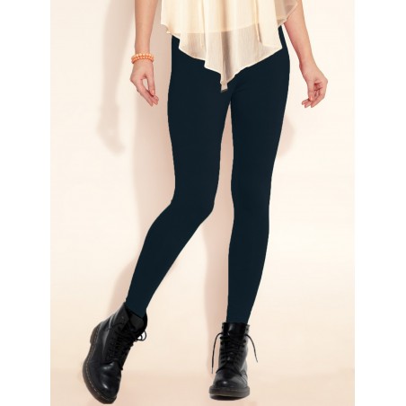 Set 12 leggings in vari colori donna effetto termico interno felpato elasticizzato collant winter fuseaux