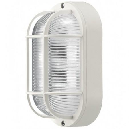 Plafoniera applique con griglia a tartaruga bianca adatta sia per esterni che interni installazione a muro campana in vetro Plafoniera applique con griglia a tartaruga bianca adatta sia per esterni che interni installazione a muro campana in vetro