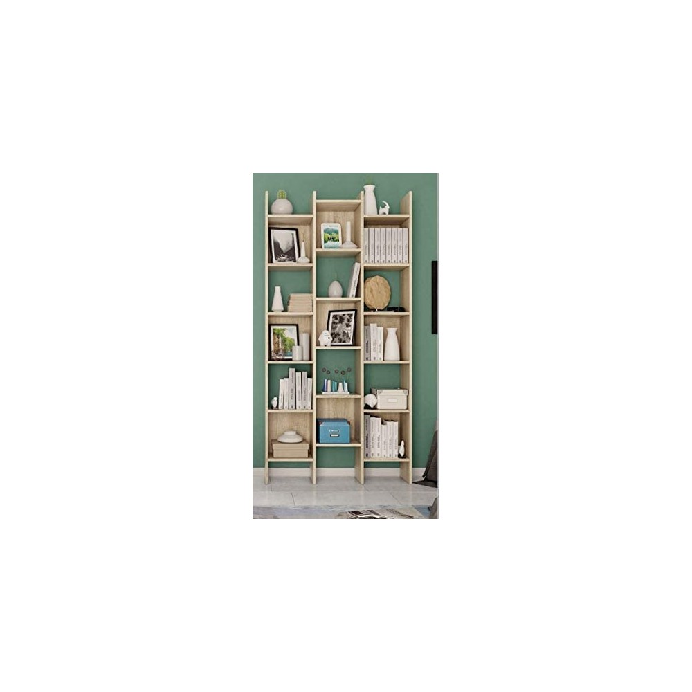 Libreria Italian 264820 Scaffale in Legno MDF...