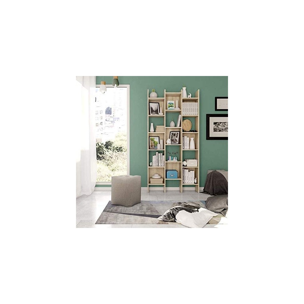 Libreria Italian 264820 Scaffale in Legno MDF...