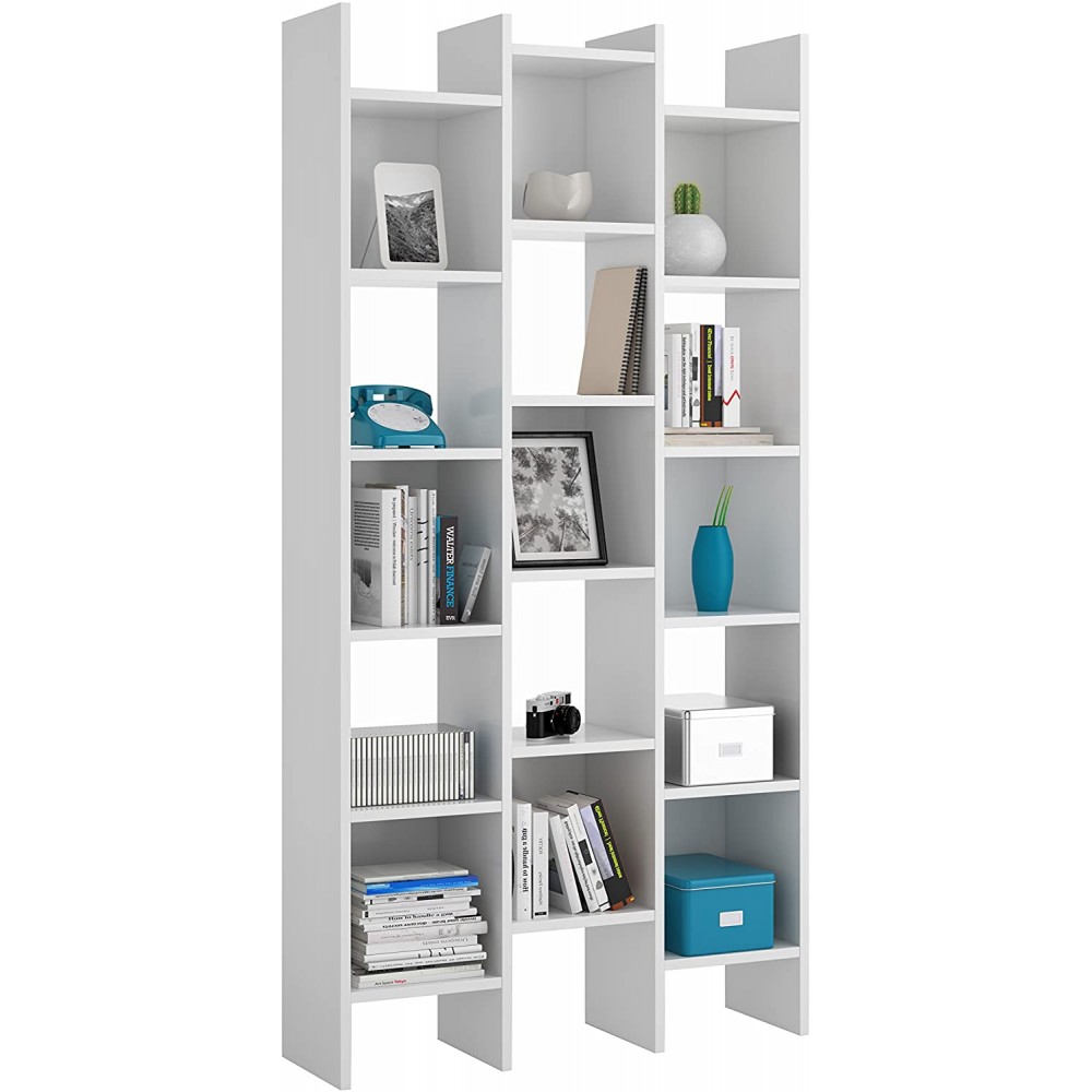 Libreria Italian 264820 Scaffale in Legno MDF...