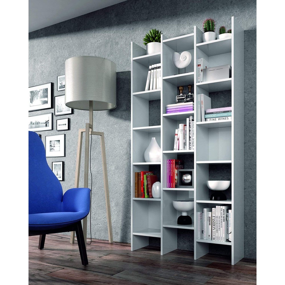 Libreria Italian 264820 Scaffale in Legno MDF...