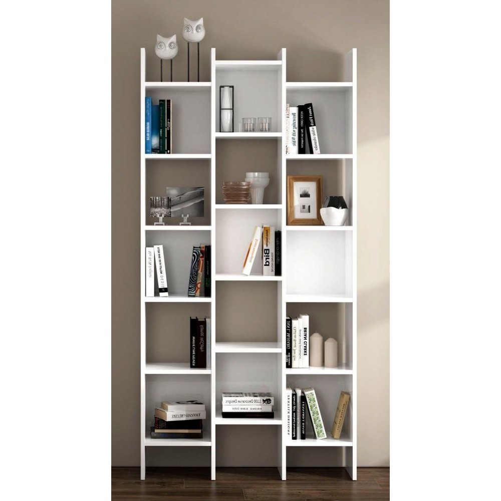 Libreria Italian 264820 Scaffale in Legno MDF...