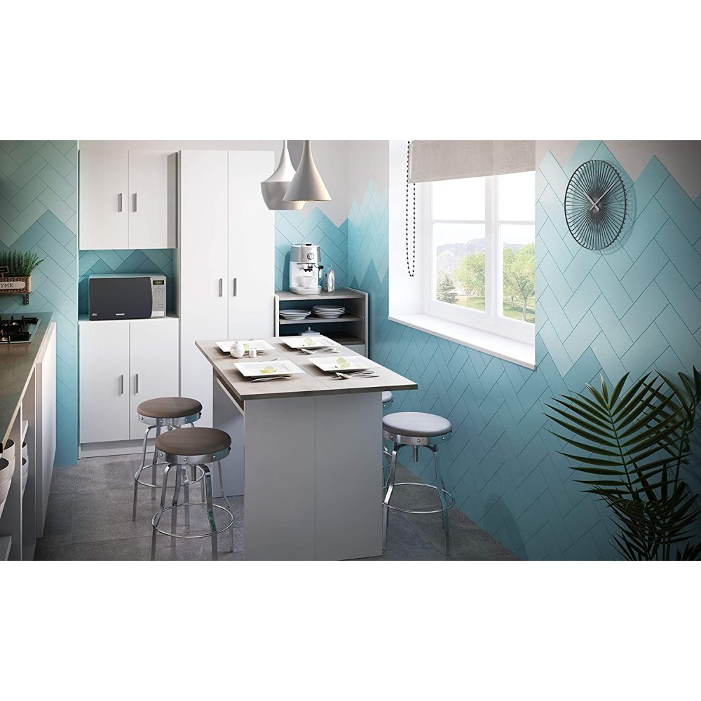 Armadio Multiuso 249537 Mobile a 2 Ante 4...