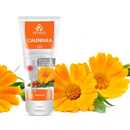 Gel Calendula Setablu da 100 ml art. 590369 effetto lenitivo per pelli sensibili