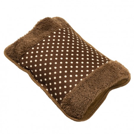 Borsa acqua calda con tasca scaldamani in poliestere 579196 fantasie assortite