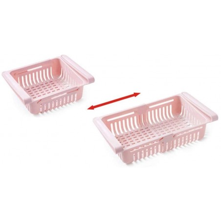 Cassetto per Frigorifero 187325 Organizer Estensibile in Plastica Multiuso frigo