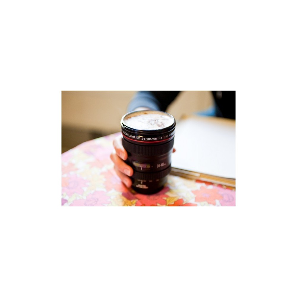 Tazza a forma di Obiettivo Fotografico Reflex