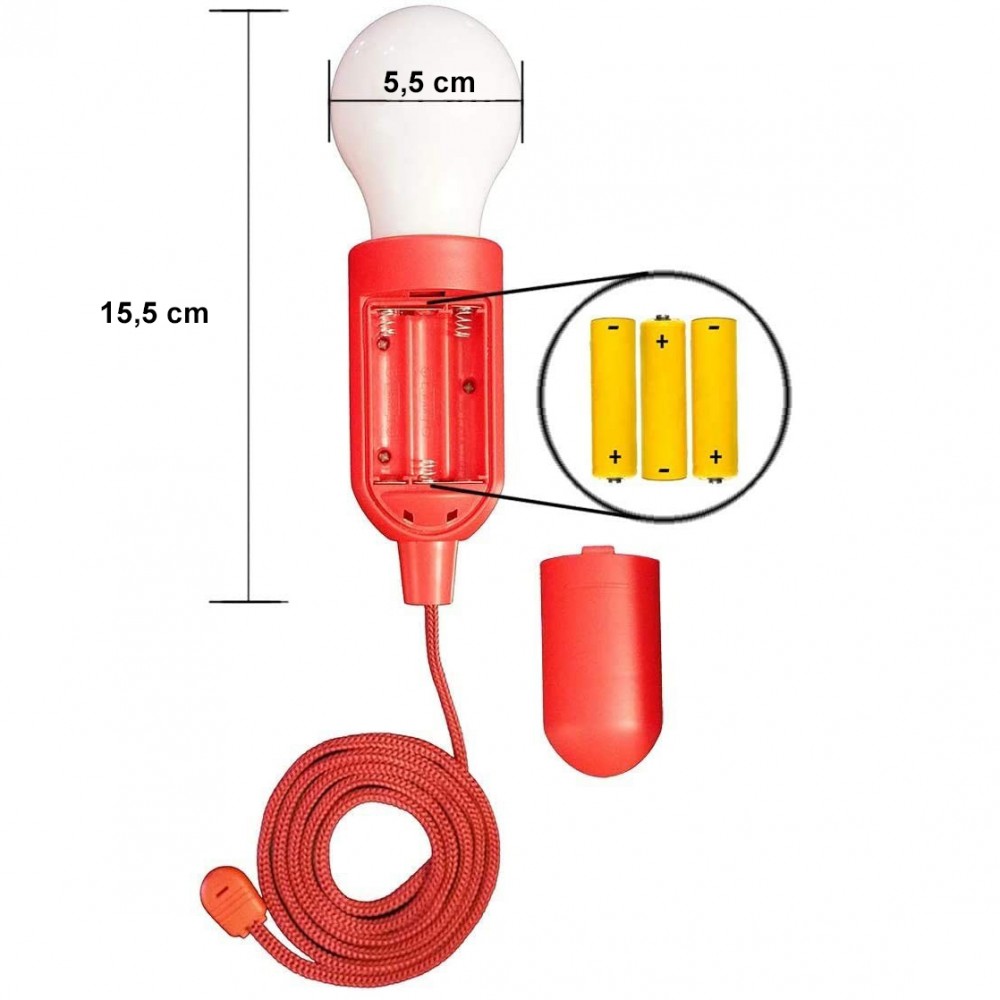 Lampadina LED Portatile Colorata 881609...