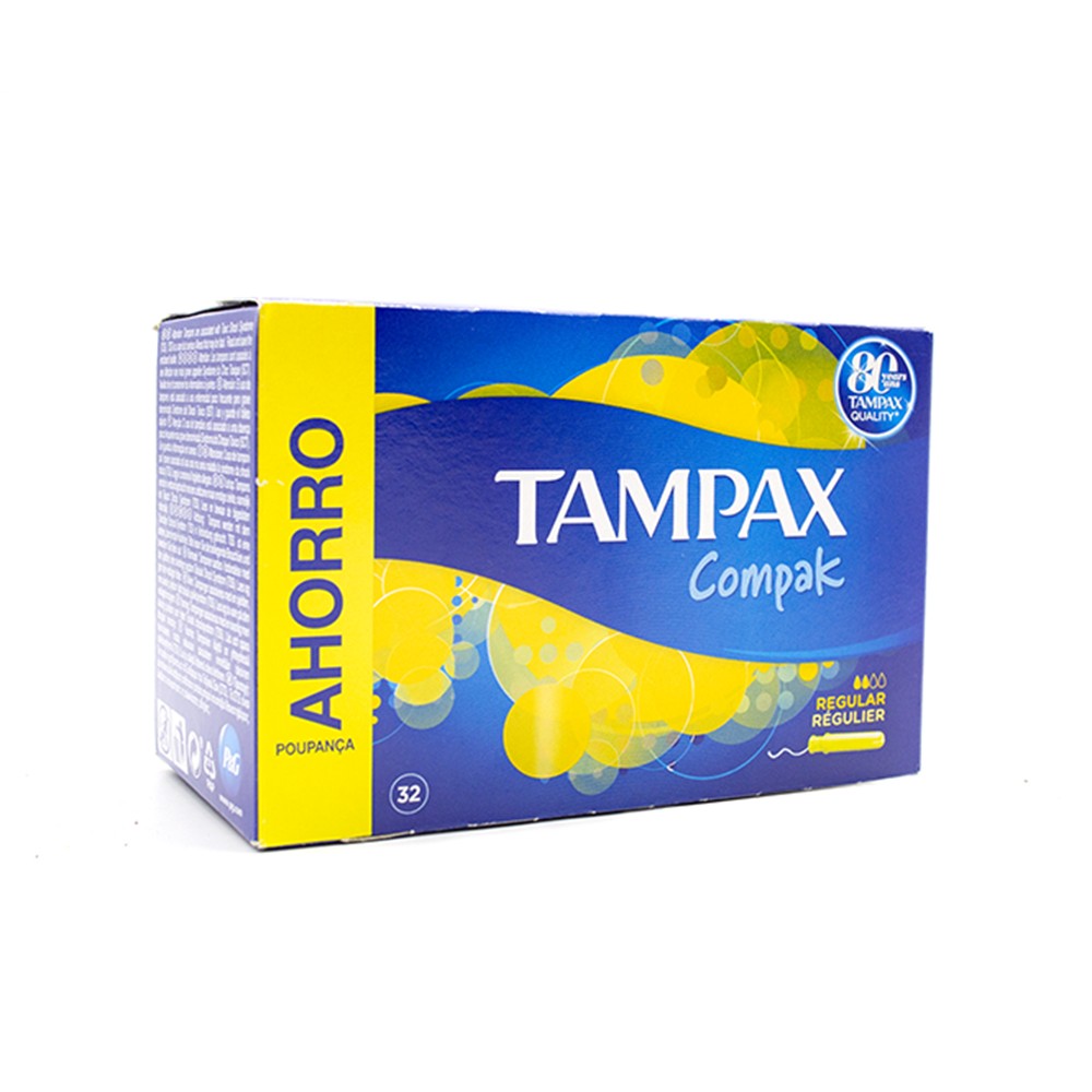 Tampax Assorbenti Compak Regular 285953 confezione da 32 pezzi