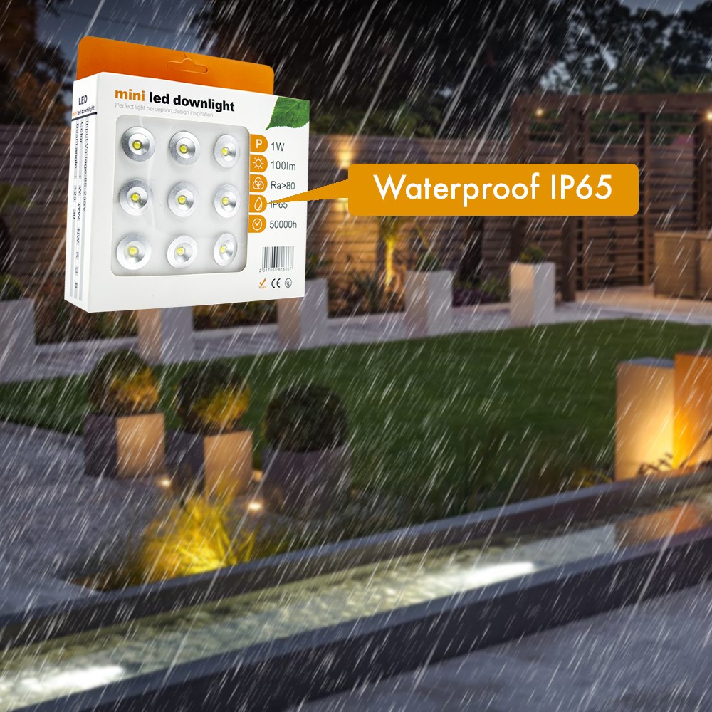 Set da 9 mini faretti LED da 1W art. 616667...